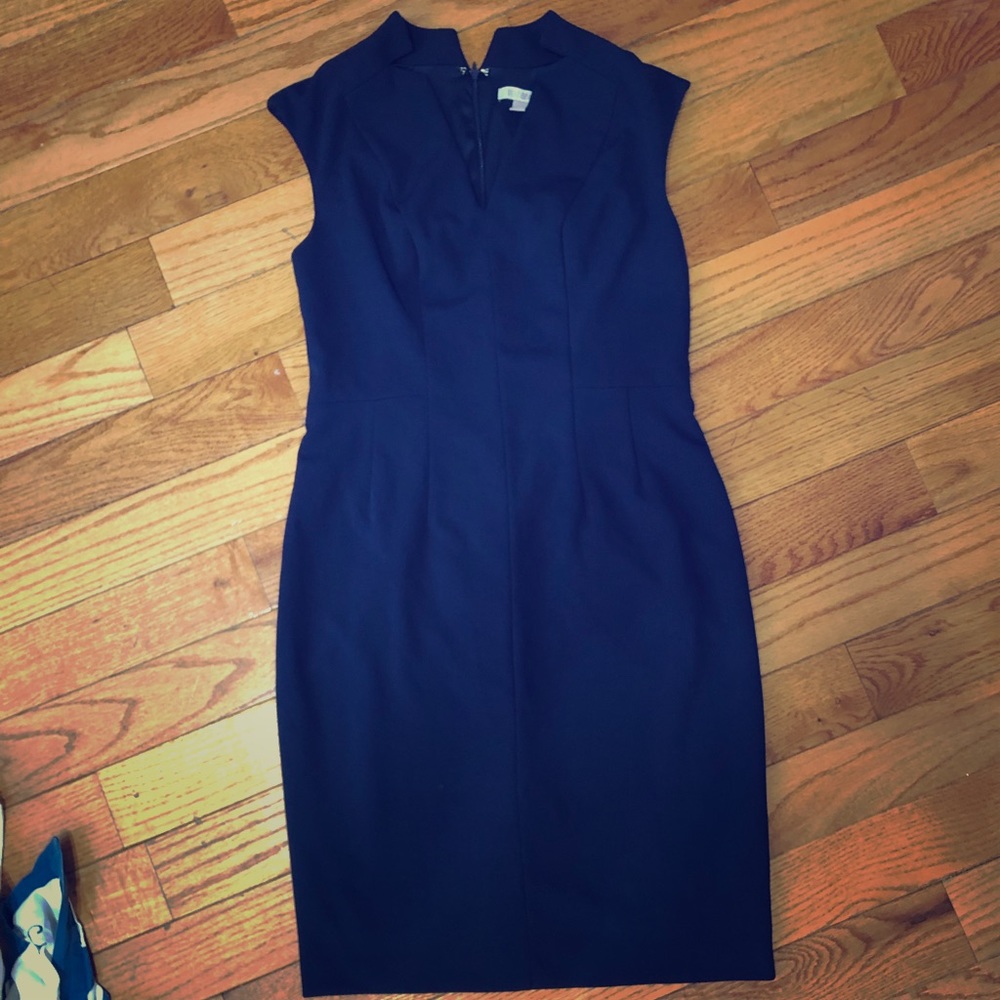 Navy blue dress